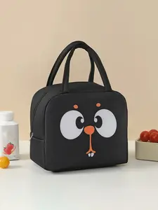 Cartoon Lunch Bag Rice Box Bento Pack, Handheld Lunch Bag, Insulated Lunch Bag, Cartoon Ice Pack, Freshness Aluminum Foil Pack, Cute Lunch Container