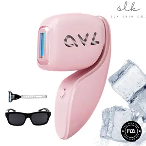 IPL Hair Removal Device with Cooling Sapphire Head For Silky Smooth Skin Comfort