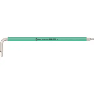 WERA 05022661001 3950 SPKL MULTICOLOUR L-KEY, METRIC, STAINLESS 2.0MM * MUST BE ORDERED IN BOX QTY OF 10