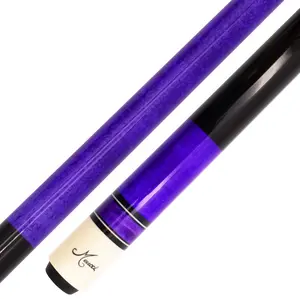 MEUCCI Luminous Series Billiards Cue - Solid Maple Construction, Calibrated Weight, Unique Stain Finish for Billiards & Snooker Sports