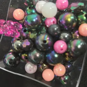Galaxy Pink Remix DIY Craft for Keychain Crafting, Jewelry Making, Beads