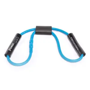 Power Systems Heavy Duty Figure 8 Resistance System with Soft PVC Handles for Enhanced Strength Training