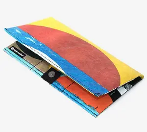 Echo Slim Clutch Wallet with Tyvek® Smart Material Three Card Slots Two Cash Compartments Unisex Design for Men and Women