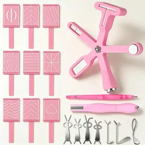 19pcs/set Cat Eye Magnet Set for Nails, Heart Cat-Eye Magnets Tool,6 in 1 Cylinder Cat Eye Magnet with Ball Magnets, Magnetic Nail Art Pen, French & Black Hole Nail Magnet Guides for Cat-Eye Nail Effect, Nail Art Kits, Manicure