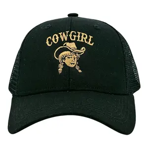 Cowgirl Hat Funny Sarcastic Western Graphic Novelty Cap Funny Hats Novelty Caps for Men Black - Standard