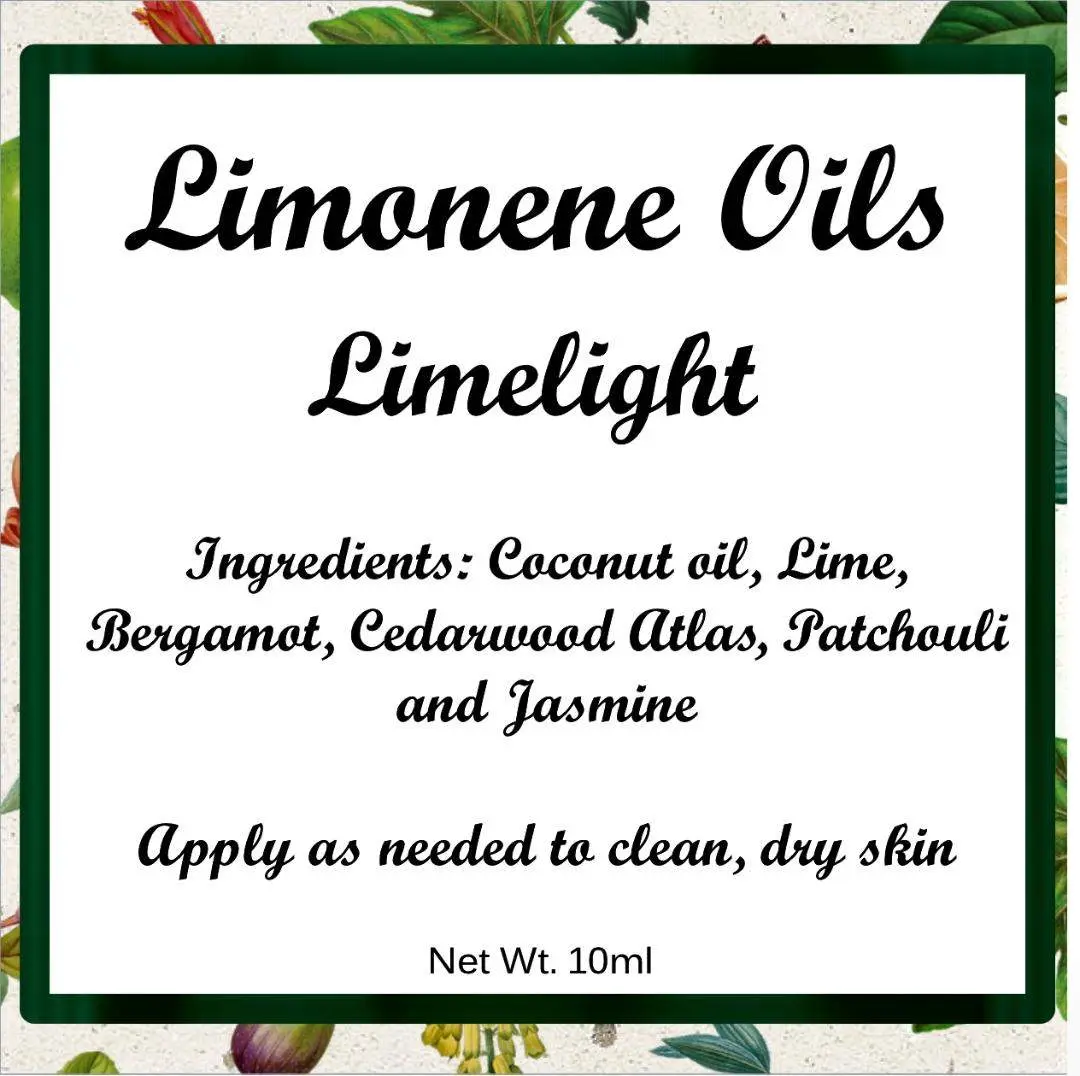 All Natural Limelight - Essential Oil Focus Blend Rollerball
