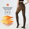 Minikit Leggings One-Lined Seams Front & Back Women's Thermal Winter Basic Tights Thick Semi-Transparent Casual Underwear Pantyhose Closed Foot for Warmth and Style Layering Womenswear Minimalist Outfit, Leggings For Women, Thermal Tights