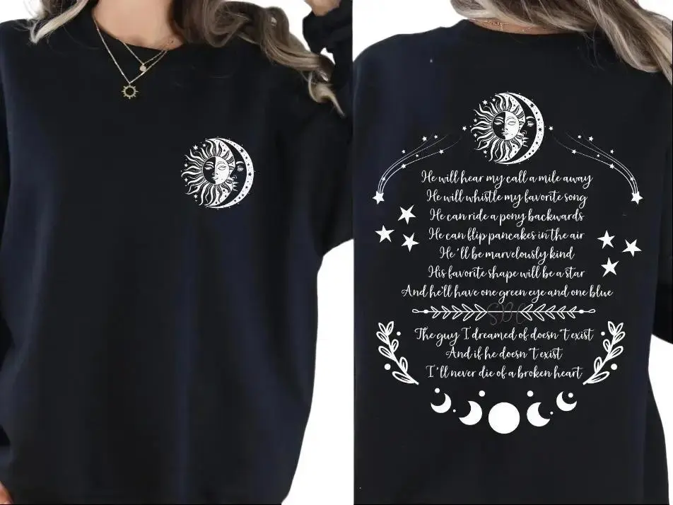 Love Spell Amas Veritas Practical Magic Sweatshirt Casual Breathable Unisex Fit Women's Wear Soft poly Cotton Blend Long Sleeve Tops