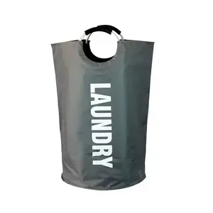 Oxford fabric laundry bags, storage baskets for dirty clothes, foldable bathroom laundry hampers, and large-capacity laundry baskets.