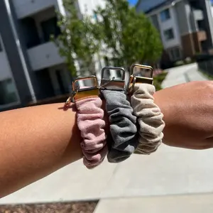 Wristlet Scrunchie Keychain