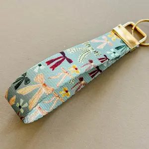 "Bows" Wristlet Keychain