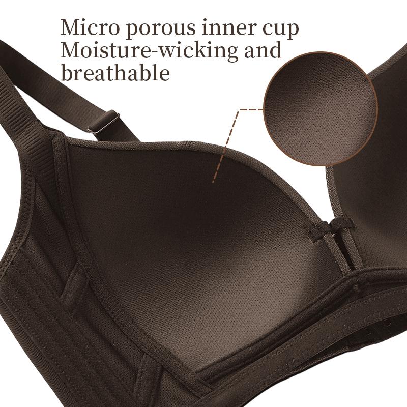 WMBras Women's Inbarely Triangle Bralette Plunge Unlined Seamless Bra No Underwire Sexy Comfortable Everyday