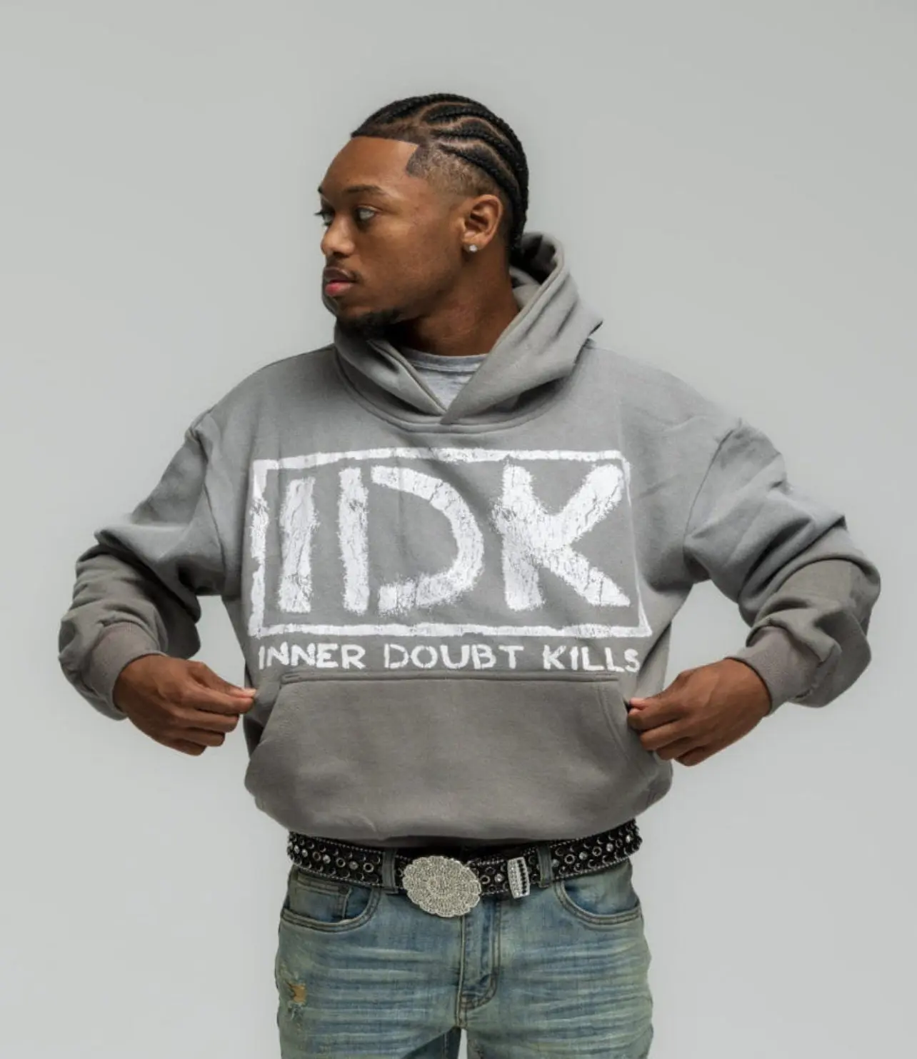 IDK Hoodie - Gray IDK Hoodie - Gray