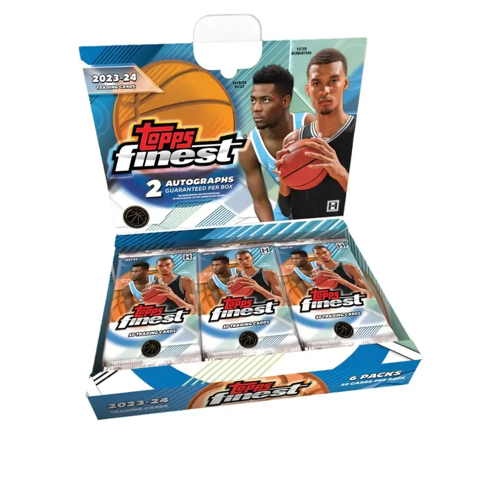 2023-24 Topps Finest Basketball Hobby Trading Cards