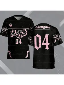 Do It Unisex Jersey 2026 KPOP Concert Sport Casual Tshirt Fan Gift Bangchan Felix Streetwear  Oversize Short Sleeve Men's Tshirt