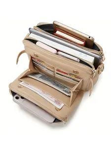 Polene France 2024 Niche Design Single Shoulder Crossbody Handbag One Size Chuangji Leather Small Narrow Zhiku Pattern Zhuhaha Everyday Crossbody Bag