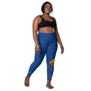 Blue & Orange Legend Legacy Leggings with pockets