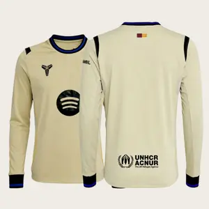 2526 Away Retro Long Sleeve Soccer Football Jersey