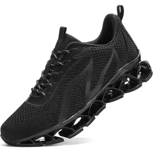 Men's Running Shoes Blade Tennis Walking Breathable Non Slip Fashion Sneakers Gym Sports Work Trainers