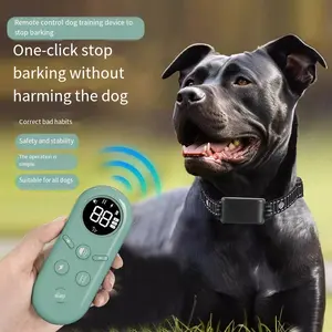 Electric dog training collar, smart dog shock collar, with 3 training modes and training icons, waterproof dog collar suitable for medium and large dogs vibration