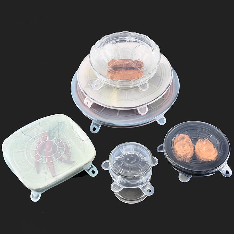 Stretching silicone fresh-keeping cover