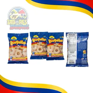Sabores Andinos Cassava Starch Snacks - Gluten Free Baked Cassava Rings & Crackers for Quick Snacks or Satisfying Meals