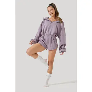 Cloud Romper - Dusty Mauve