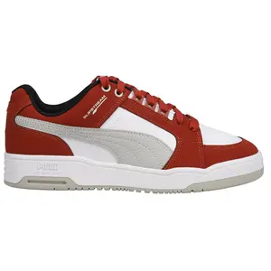 PUMA Mens Slipstream Lo Block Lace Up Sneakers Shoes Casual - Red, White