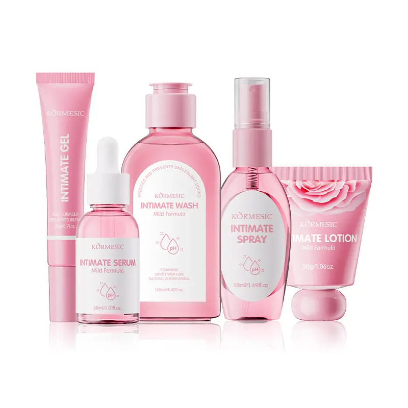 KORMESIC Feminine Comfort Hydrating Lotion – Mild Daily Cleanser with Soothing Essence for pH Balance & All-Day Freshness