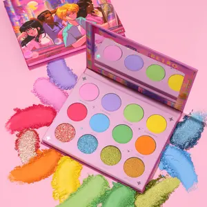 Retro Anime Pastel Eyeshadow Palette