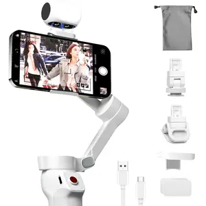 Fill Light for Gimbal Stabilizer,  Light for  Gimbal Small Video Lights, 40 Led Portable Clip Cell Phone Selfie Lights, Rechargeable Selfie Lights with 3 Lights Modes