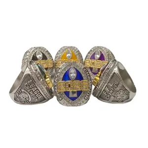 2026 FFL Fantasy Football Championship Zinc Alloy Ring, Fashion Accessory, Costume Jewelry