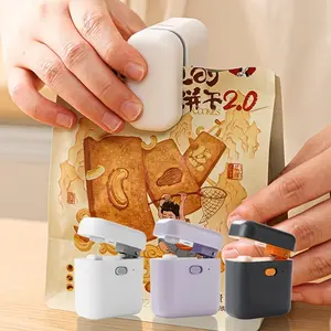 1pc Charging Small Home Use Sealer, 300mAh Built-in Lithium Battery Snack Bag Sealing Machine, Portable Mini Sealing Machine for Picnic and Outdoor