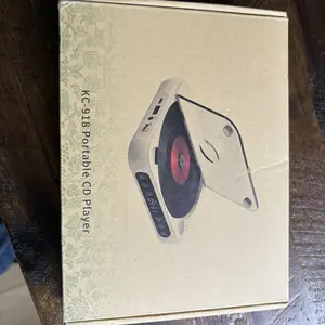 MEGICOT Portable Bluetooth-Compatible CD Player, Multifunction Rechargeable CD Player with LED Display, Portable Speaker CD Music Player for Home and Outdoor Use #GLOBAL PICKS