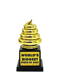 World's Biggest Piece Of Shit Mini Trophy