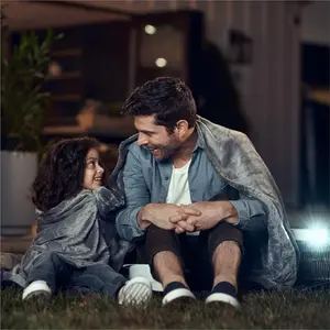 Double-Sided Flannel Blanket Decorative Throw Size Luxury Anti-Static Velour Soft Cover Blanket Suitable for Sofas, Sofa Beds, and Beds (60x50 inches)