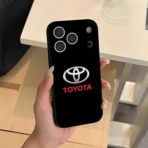 T-ToyotaEs Cool Cars Phone Case For iPhone 17 Air 16 e Pro Max 15 14 13 Mini 12 Pro 11 Max Plus Black soft shell