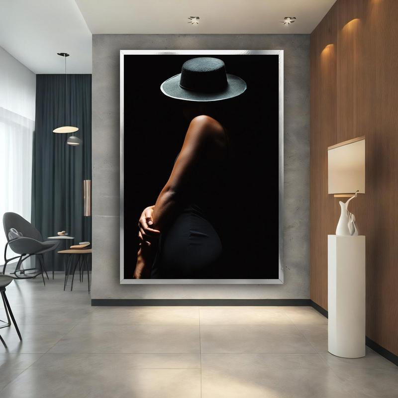 Stunning Collection of Modern Black Woman Art - A Celebration of African American Beauty. Exquisite Fashion - Inspired Wall Art for a Stylish Decor Statement - Unframed