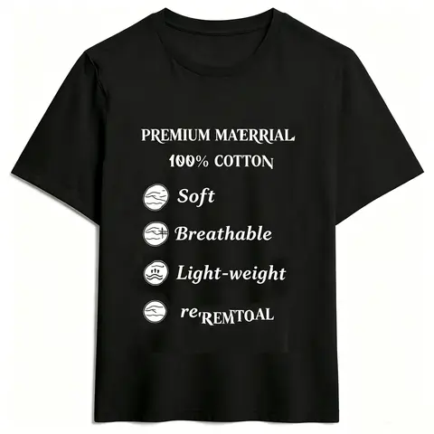 Women's Cotton Short Sleeve Crew Neck Streetwear T-Shirt - Stylish Cut Top, Outfits Essential, Includes After-Sale Warranty Certificate with 7 Extra Days Extension, Shortsleeve