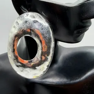 Serenity Brushed Silver Earrings