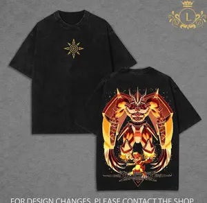 WarGreymon Wash Tee - Vintage Digimon Adventure Shirt | Heavyweight Washed Cotton Streetwear | Unisex Otaku Aesthetic | Classic 90s Anime T-shirt | Retro Monster Graphic Tee 64Y