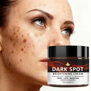 120ML Facial & Body Melanin Remover Firming Cream, Brightening Moisturizer, Natural Ingredients, Hyperpigmentation Spot Removal Treatment for Men & Women, Effective Dark Spots Solution