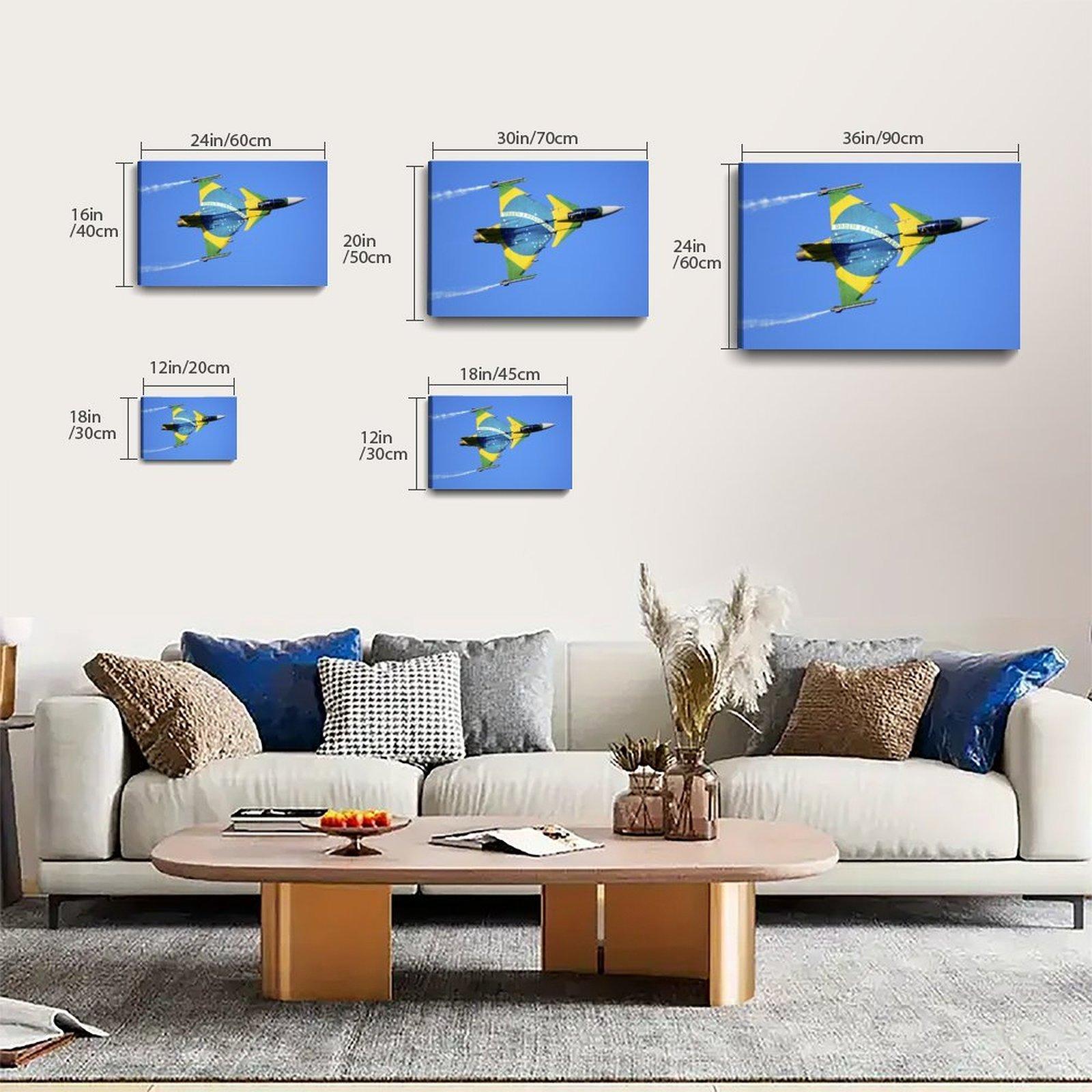Military Fighter Poster JAS-39 Poster Decorative Painting Canvas Wall Art Picture Print Modern Family Bedroom Decor