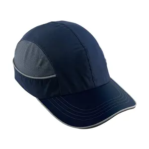 Ergodyne Corporation  Skullerz Safety Bump Cap, Long Brim - Navy