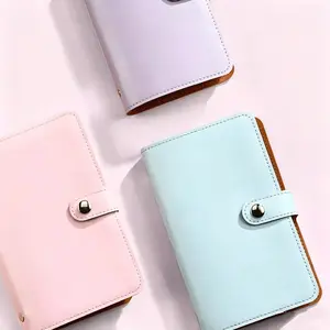 3-Piece Currency Organizer Book, PU Material Cash Sorter, Holds Up to 100 Bills, Large Capacity Notebook, Internal Pockets