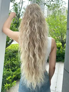 Curly Claw Clip on Ponytail Hair Extensions,30 Inch Synthetic Long Pony Tail for Women, Wavy Ponytail Extension, Halloween & Christmas Hair Extensions for Daily,Party Use.