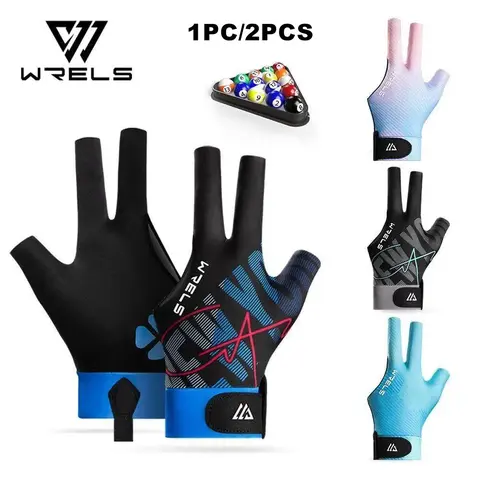 1pc WRELS Professional Billiard Glove, Billiard Accessories, Billiards Pool Accessories, High-Elastic Sweat-Absorbent Fabric, Prevent Sweat Stains on Cue, Essential for Billiards Enthusiasts, Unisex