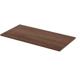 48" x 24" Height-Adjustable Table Top, High-Quality Walnut Laminate, Suitable for Home & Office, Supports Healthier Sit/Stand Workstations