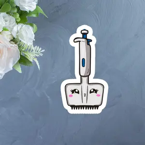 Multichannel Pipette Sticker