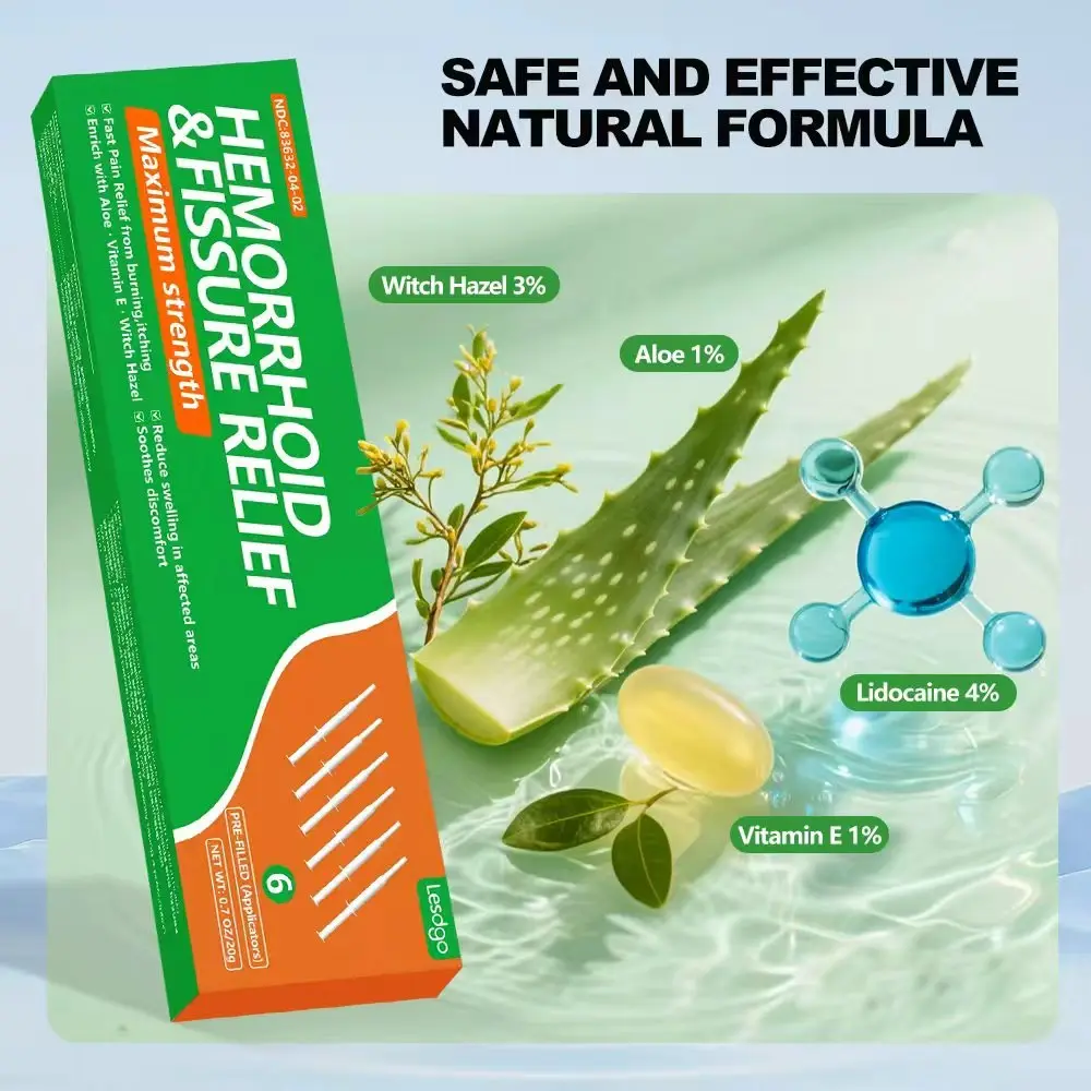 Lesdgo Hemorrhoid Cream with Witch Hazel Hemorrhoid Fissure Relief- Aloe  Vera Cooling Formula, Gentle Daily External Moisturizer for Women's  Sensitive Skin - TikTok Shop